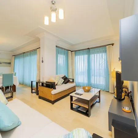 Gorgeous Sea View Flat With Pool In Antalya Apartman *