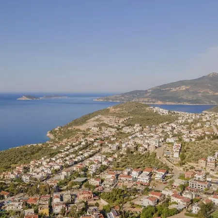 Gorgeous Sea View Flat With Pool In Antalya Apartman Kalkan